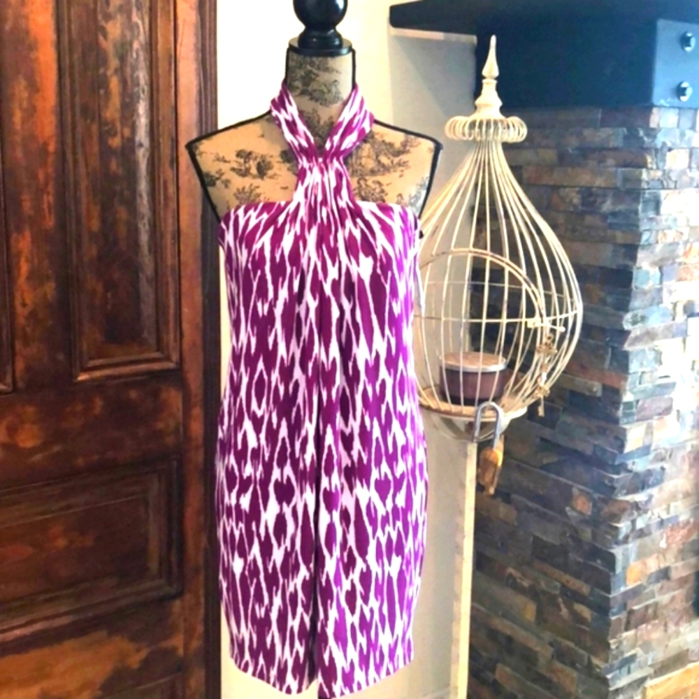Laundry By Shelli Segal Halter Dress
